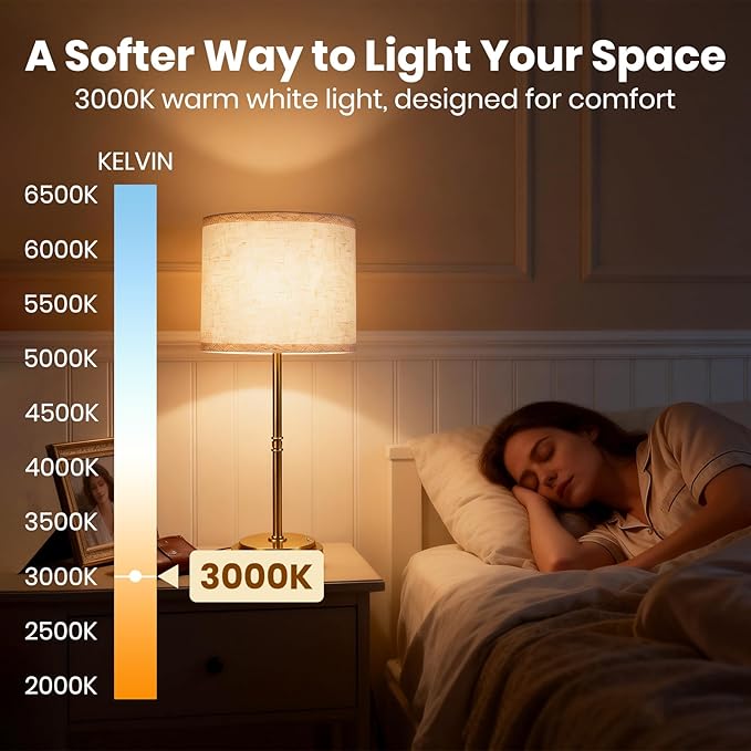 AWOKE 17.7" Large Cordless Table Lamps Set of 2,7500mAh Rechargeable Battery Operated Nightstand Light, Stepless Dimmable 3000K Fabric Shade Desk Lamp for Bedroom & Living Room (Brass)