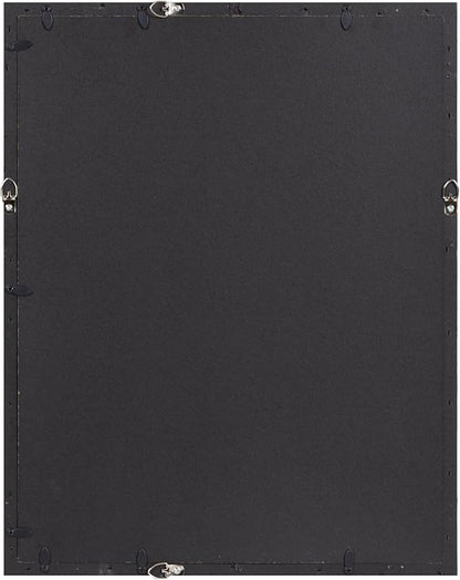 Kate and Laurel Adlynn Rectangle Picture Frame Set of 3; 14 x 18 matted to 11 x 14; Natural; Transitional Three-Piece Frame Set for Gallery Wall Frame Set in Living Room Wall Decor