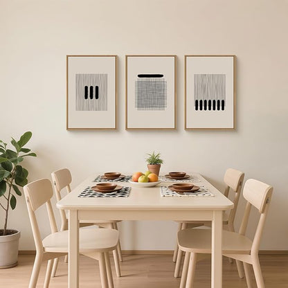 HLNIUC Christian Framed Wall Art Set of 3,Jesus Leaves the 99 Sheep Religious Wall Decor(16x24),Minimalist Easter Bible Line Canvas Painting,70x7 Forgiveness Artwork for Church,Living Room,Bedroom