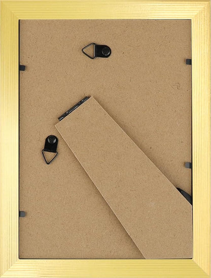 5x7 Picture Frames Gold Set of 12 for Wall Gallery Collage Photo Frames or Tabletop Display