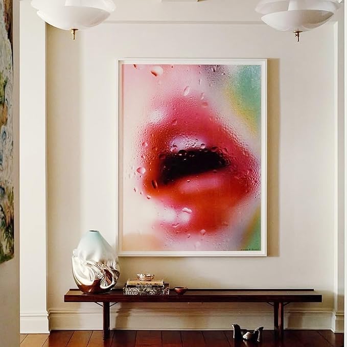 KTKDE 11x22 Newspaper Frame with Polished Plexiglass,Poster Frame wooden white Studio Gallery Horizontal and Vertical Art Prints of The Walls