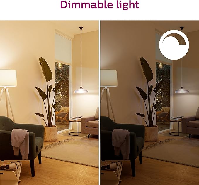 Philips Smart 5-6 Inch Retrofit Recessed Downlight 4-Pack, 1150 Lumens, LED Color Changing Lights, Connects to Wi-Fi, Control with Voice or App, Powered by WiZ Connected