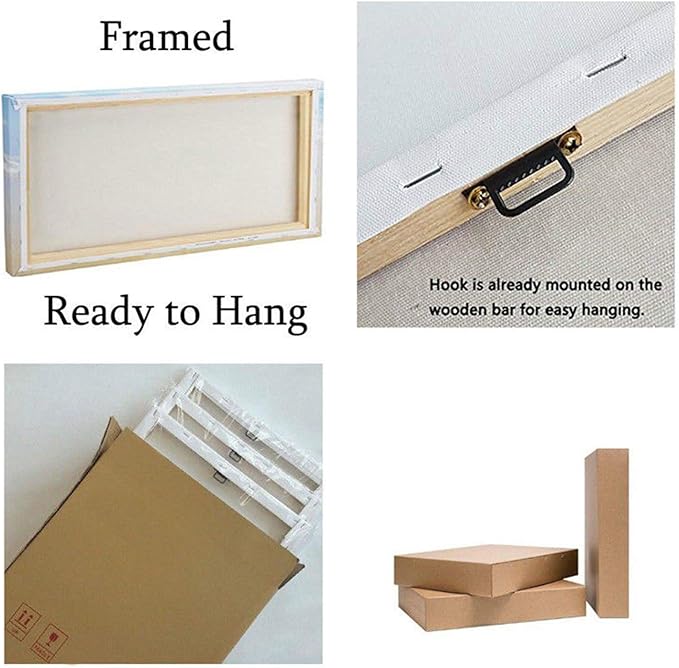 Work Hard Painting,Framed Canvas Wall Art Positive Quote, Office Wall Art, Black Large Poster, Positive Motivational Set of 3 Prints, Inspirational Print (E-3pcs,24x36inchx3pcs)