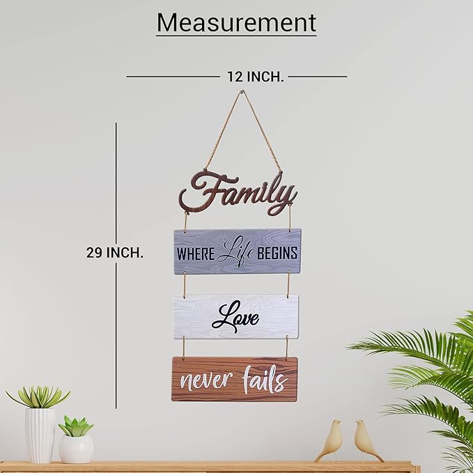 Designer Wooden Wall Hangings Home Decor Items (LWS2)