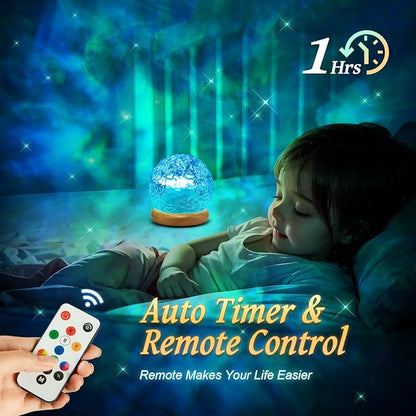 Mubarek Ambient Lighting, 216 Modes Mood Lighting, 3-in-1 Sunset Lamp & Ocean Lamp & Northern Lights Projector with Remote, Mothers Day Gift Ideas, Room Lights for Bedroom,13 Year Old Teen Girl Gifts