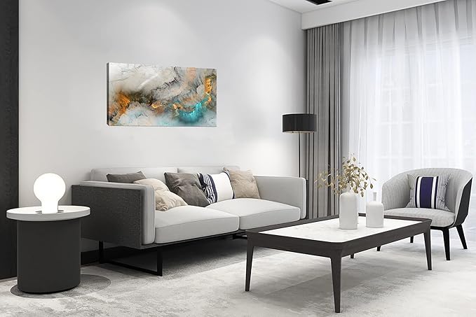 XXMWallArt FC3275 Abstract Canvas Wall Art Fancy Paint Canvas Print Painting Artwork for Living Room Bedroom Kitchen Home and Office Wall Decor