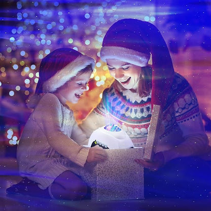 CIMELR Star Projector, Northern Galaxy Aurora Lights Projector with 33 Light Effects Bluetooth Speaker & White Noise, Remote Control Night Light for Bedroom, Room Decor, Gift for Kids Adults (White)