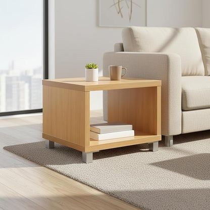 Furinno XBF66-C Nihon Contemporary Side/End Table, Light Cherry