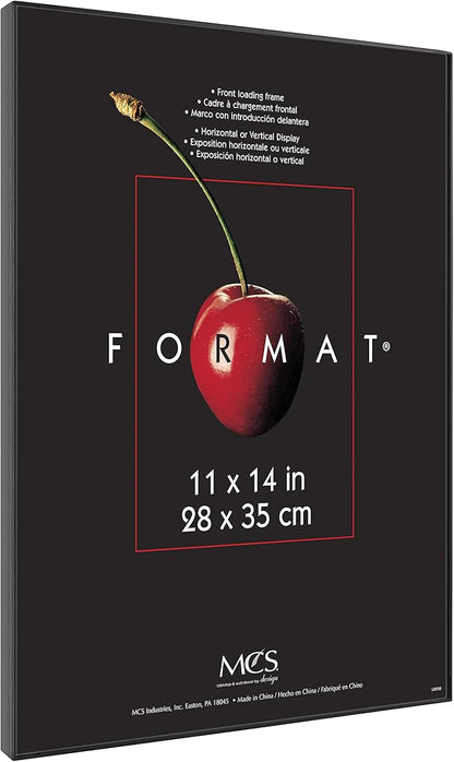 MCS Format Picture Frames, Gallery Wall Frames, Black, 11 x 14, 6-Pack