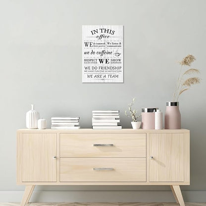 Jumong Motivational Canvas Wall Art Print Inspirational Sayings for Home Classroom Gym Decor Great Leadership Quotes Positive Affirmations