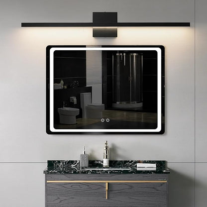 Epinl Black LED Vanity Light for Bathroom, 5CCT 32 inch Dimmable Bathroom Light Fixture Over Mirror, Modern Vanity Lighting Bar, Bath Wall Light for Bathroom Bedroom, ETL Certificated