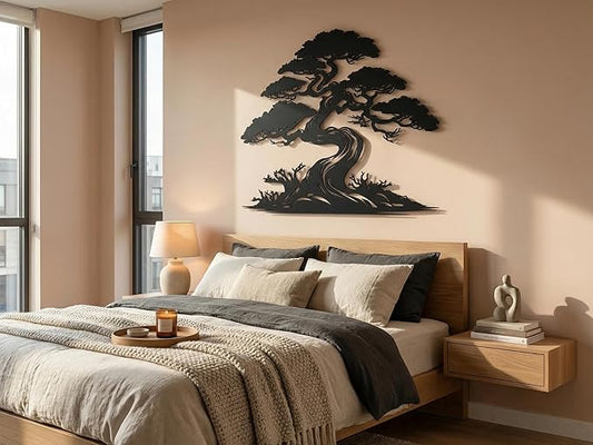 Vailla Tree of Life Wall Art Decor Set of 3 Wall Hanging Sculpture Modern Wall Home Decoration 3D Textured Sculptures for Living Room Bedroom Office Dinnig Room 3 Panels Family Tree Wall Hangings