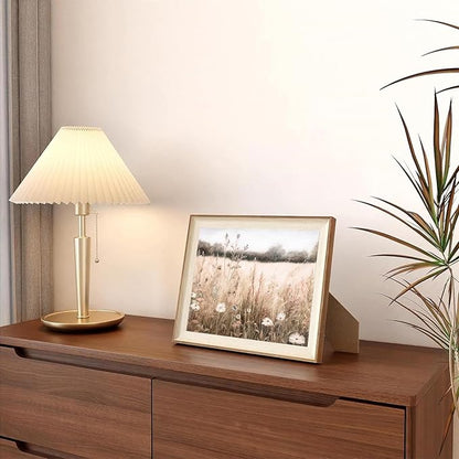 ASTRDECOR Framed Nature Wall Art Prints, Vintage Wildflower Field Landscape Canvas Wall Art Bedroom, Autumn Oil Painting Botanical Artwork, Plant Pictures Farmhouse Wall Decor Living Room - 10''x12''