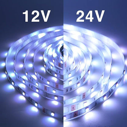 VOLIVO 200ft Led Strip Lights for Bedroom, Color Changing Led Light Strips Kit with Bluetooth App Control and IR Remote, RGB Music Sync Lighting for Room, Home Decor