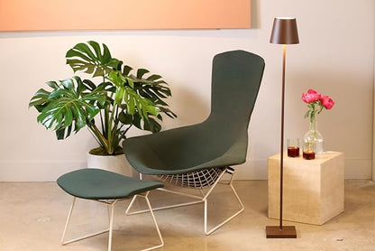 Zafferano Poldina L Pro Floor & Table Lamp Rust