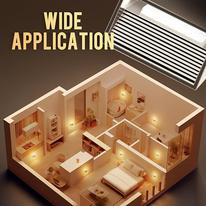 DORESshop LED Night Lights Plug into Wall [2 Pack], Plug in Nightlight, 3 Level Brightness Adjustable Night Light, Dusk to Dawn Sensor, Nightlights for Adults, Bedroom, Bathroom, Hallway, Silver Cover