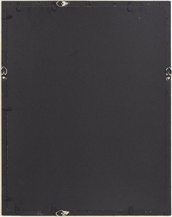 Kate and Laurel Adlynn Rectangle Picture Frame Set of 3; 16 x 20 matted to 8 x 10; Natural; Transitional Three-Piece Frame Set for Gallery Wall Frame Set in Living Room Wall Decor