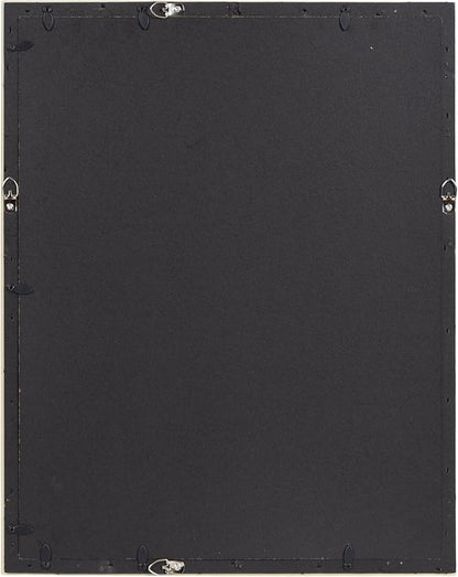 Kate and Laurel Adlynn Rectangle Picture Frame Set of 3; 16 x 20 matted to 8 x 10; Natural; Transitional Three-Piece Frame Set for Gallery Wall Frame Set in Living Room Wall Decor