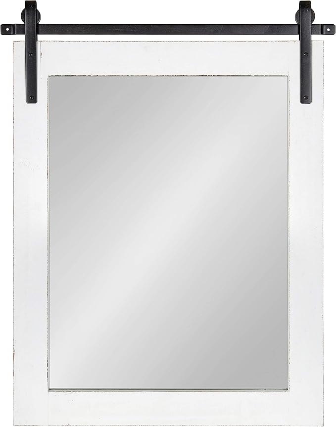 Kate and Laurel Cates Farmhouse Wall Mirror