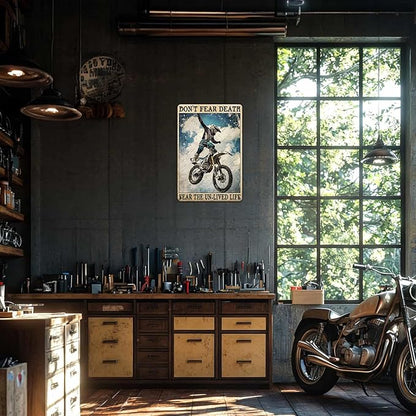 Motorcycles Metal Sign Wall Decor If Everything Is Under Control Motorcycles Racing Tin Poster Home Garage Man Cave Cafe Office Bar Pub Bath Diner Plaque 12x16 Inch