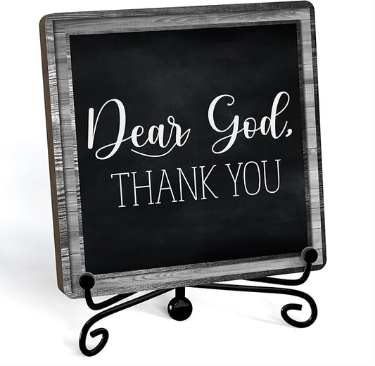 Home Decor, Farmhouse Shelf Decor For Living Room, Boho Aesthetic Table Decorations, Christian Gifts For Women Men, Entryway Tv Stand Fireplace Mantle Coffee Table Decoration (god-15)