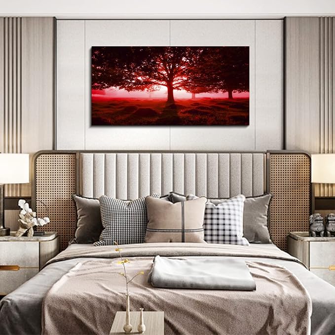 Tree of Life Wall Art,Ephany Art,Wall Art Canvas Print Framed Wall art Picture Painting for Room Home Decoration (A-1pcs,20x40inchx1pcs)