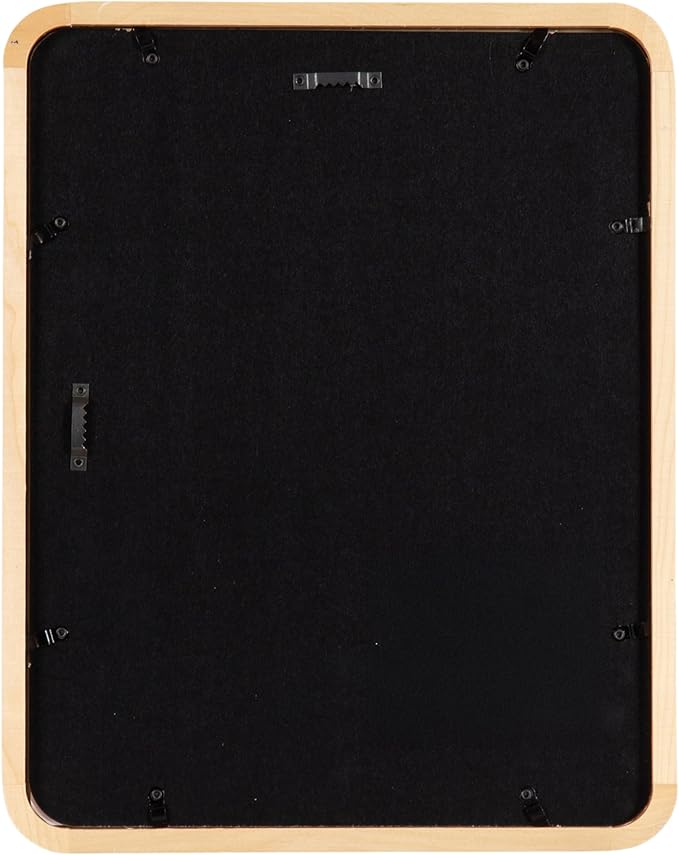 Kate and Laurel Inglewood Modern Wall Picture Frame Set of 3; 11x14 matted to 5x7; Natural Wood; Three-Piece Frame Set for Gallery Wall Accent Set in Living Room Decor
