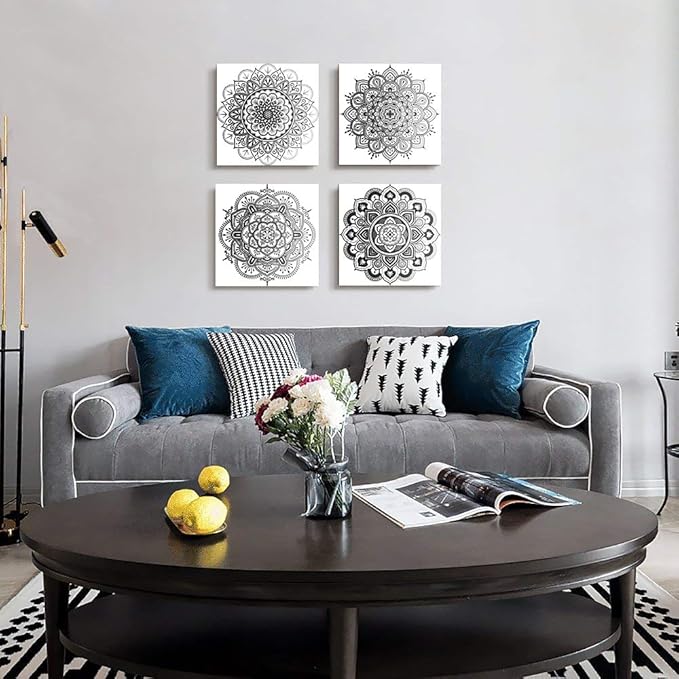 Wall Decorations For Living Room Canvas Wall Art For Bedroom Modern Fashion Family Bathroom Wall Decor Hang Pictures Artwork Abstract Paintings Kitchen Office Canvas Art Prints Home Decoration