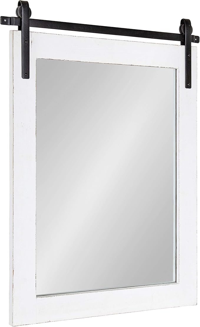 Kate and Laurel Cates Farmhouse Wall Mirror