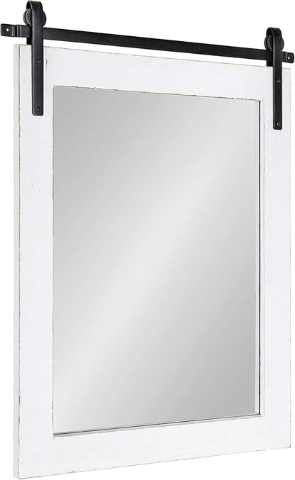 Kate and Laurel Cates Farmhouse Wall Mirror
