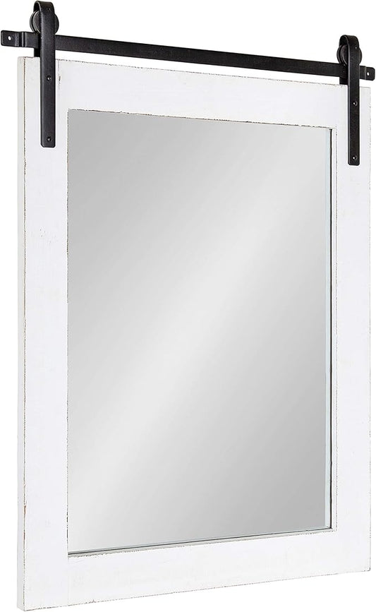 Kate and Laurel Cates Farmhouse Wall Mirror