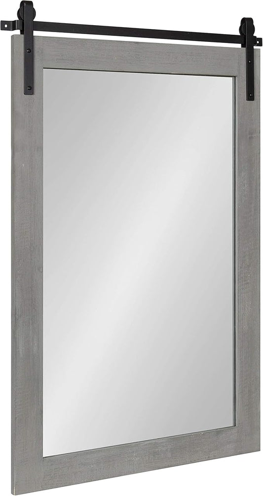Kate and Laurel Cates Farmhouse Wall Mirror