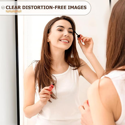 Easly 41"x81" Extra Large Arched Full Length Mirror - Leaning Mirror Arch Wall-Mounted Mirrors - Aluminum Alloy Frame Modern Simple Home Decor - for Living Room Bedroom Cloakroom