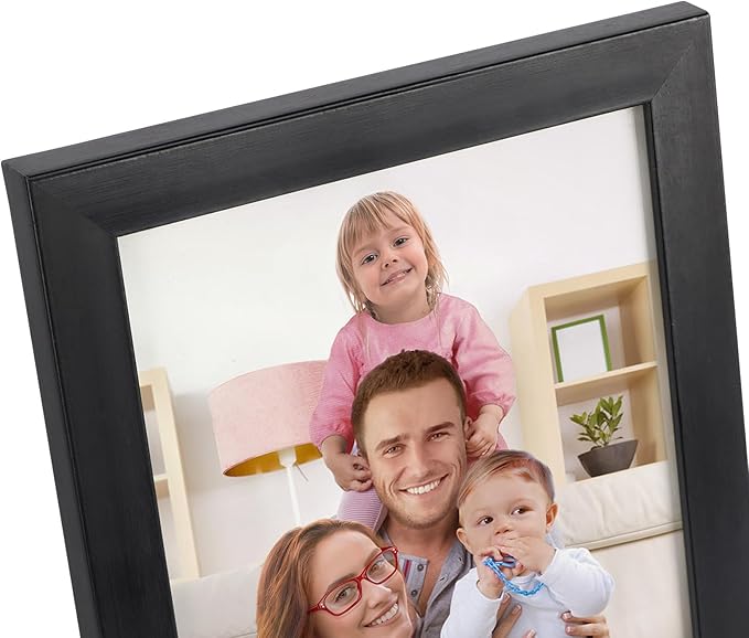 Giftgarden 6x8 Picture Frame Black 6 x 8 Photo Frames Bulk for Wall or Tabletop Display, 12 Pack