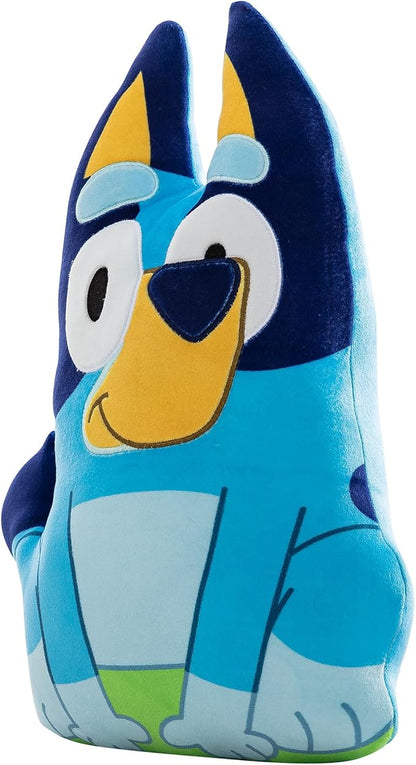 Northwest Bluey Happy Bluey Cloud Pillow 12" – Plush Kids Stuffed Toy, Cartoon Character, Bedroom Decor, Gift for Girls & Boys