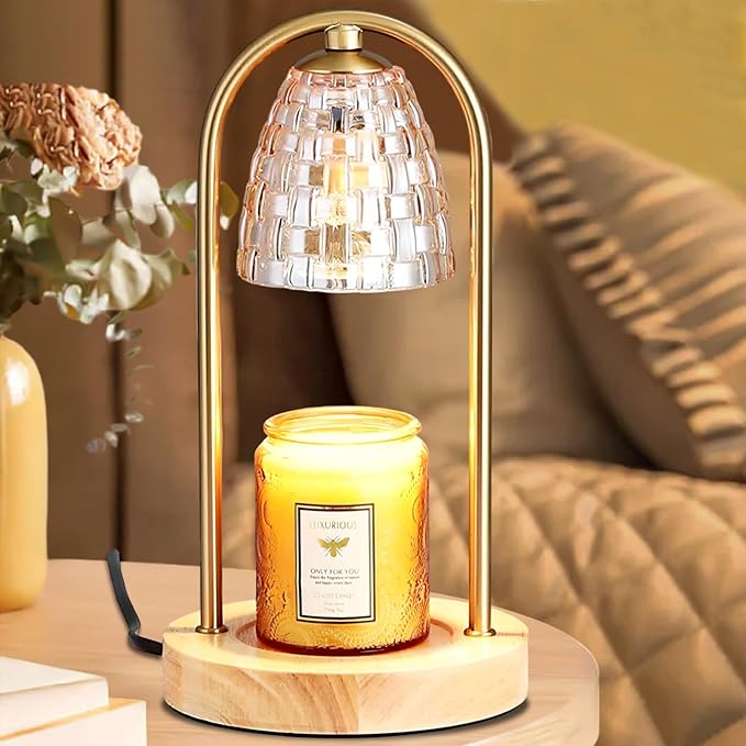 Candle Warmer Lamp,Wax Warmers for Jar Candles,Xmas Warm Candle Lights for Home Decoration,A Christmas Gifts for Relatives,Friends.