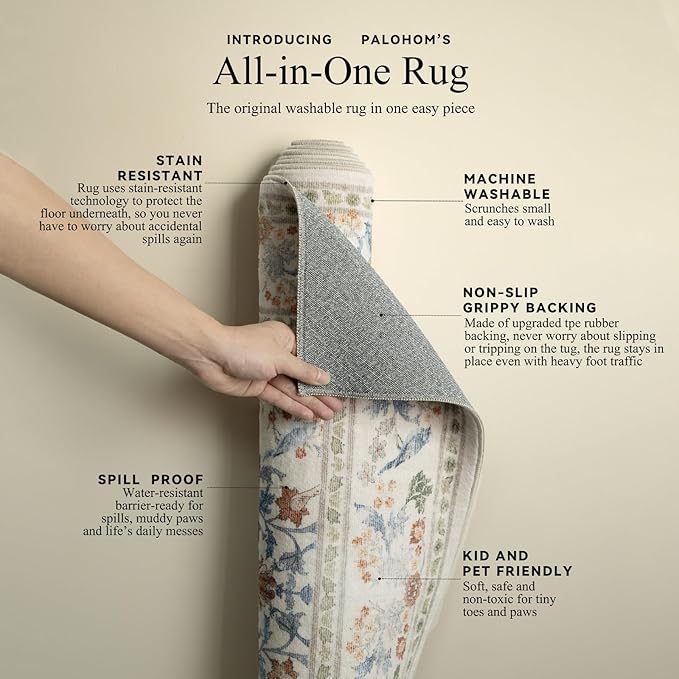 Machine Washable 2x3 Rugs for Entryway: Door Mat Indoor Entrance Small Area Rug Non-Slip Low Pile Kitchen Throw Rug for Front Door Indoor Entrance Bedside Entry Kids Room
