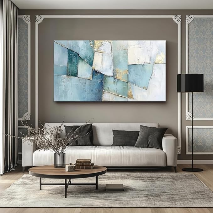Iallbin Abstract Canvas Wall Art, Large Wall Art for Living Room, for Wall Modern Paintings Wall Decor Living Room, Kitchen Home and Office