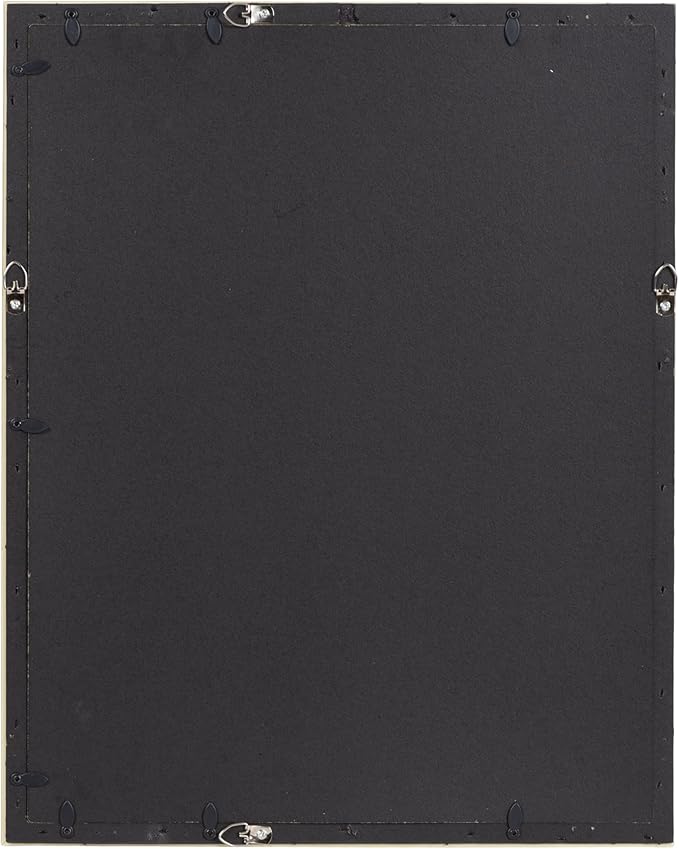 Kate and Laurel Adlynn Rectangle Picture Frame Set of 3; 14 x 18 matted to 11 x 14; Bronze; Vintage Three-Piece Frame Set for Gallery Wall Frame Set in Living Room Wall Decor