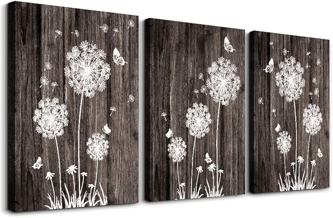 Modern Canvas Wall Art for Living Room, Bedroom, Bathroom & Kitchen - Abstract Paintings & Prints - Family-Friendly Home Decoration