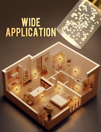DORESshop LED Night Lights Plug into Wall, Modern Decorative Design Nightlights Plug in, Adjustable Brightness, Dimmable Night Light, Perfect for Adults' Bedroom, Hallway, Bathroom,Warm White