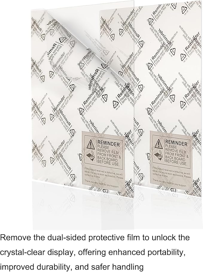 BESCRCL 18x24 Picture Frames Black Set of 6, Poster Frame Display Photo 16x20 or 18x24 without Mat, Wall Hanging Frame with Plexiglass