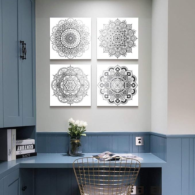 Wall Decorations For Living Room Canvas Wall Art For Bedroom Modern Fashion Family Bathroom Wall Decor Hang Pictures Artwork Abstract Paintings Kitchen Office Canvas Art Prints Home Decoration
