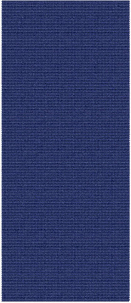 KOZYFLY Woven 3x7 Washable Kitchen Runner Rug, Non Slip Wide Runners for Hallway, Cotton Entryway Runner, Braided Floor Carpet for Entry, Kitchen, Bedside, Hall, Royal Blue/Navy