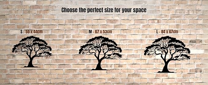 Vailla Tree of Life Decor 3D Wall Art Woonden Wall Hanging Modern Wall Home Decoration 3D Textured Sculptures for Living Room Bedroom Office Dinnig Room 3 Panels Family Tree