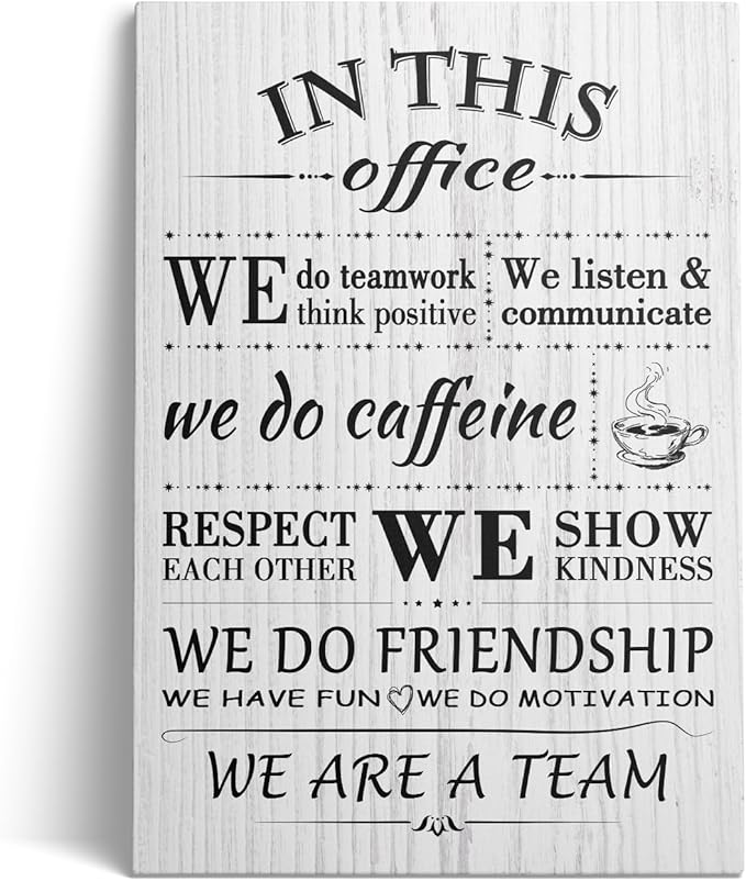 Motivational Wall Decor, Motivational Wall Art Print, Inspirational Sayings Artwork, Great Leadership Quotes Positive Affirmations Wall Decor Quotes Wall Decor for Office Home, Classroom, Gym Decor