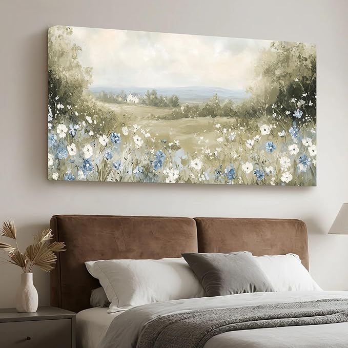 Iallbin Abstract Canvas Wall Art, Large Wall Art for Living Room, for Wall Modern Paintings Wall Decor Living Room (Abstract, Beige, 58L x 29W)