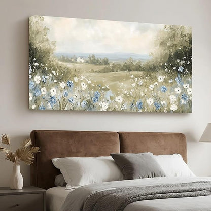 Iallbin Abstract Canvas Wall Art, Large Wall Art for Living Room, for Wall Modern Paintings Wall Decor Living Room (Abstract, Beige, 58L x 29W)