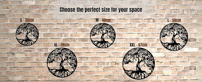 Vailla Tree Ring Wall Art Wall Art 3D Wooden Wall Decor Round Wood Hanging Sculpture Modern Home Decoration Textured Sculptures for Living Room Bedroom Office Dinnig Room Family Tree Wall Decor