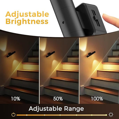 L LOHAS LED Night Light, Night Lights Plug into Wall, Auto Light Sensor 180° Rotating[1-Pack], Brightness Adjustable 0-100Lm, Soft White 3000K, Modern Nightlights for Bathroom, Hallway